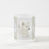 American Eskimo Dog Geschenke Mattglastasse (Mittel)