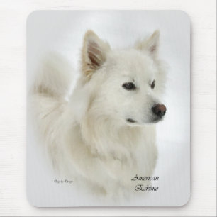 American Eskimo Dog Geschenke Mousepad