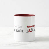 American Eskimo Dog Geschenke Tasse (Zentrum)