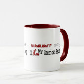 American Eskimo Dog Geschenke Tasse (VorderseiteRechts)