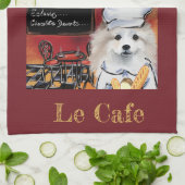 American Eskimo Dog Geschirrtuch (Gefaltet)