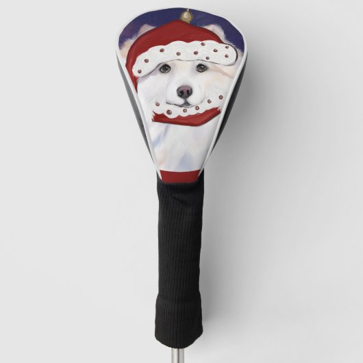 American Eskimo Dog Golf Headcover (Vorderseite)