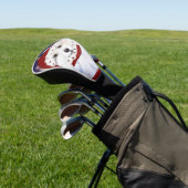 American Eskimo Dog Golf Headcover (In SItu)
