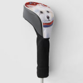 American Eskimo Dog Golf Headcover (angewinkelt)