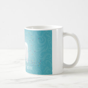 American Eskimo Dog Happy Birthday Design Kaffeetasse