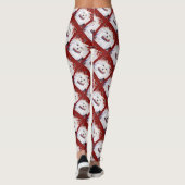 American Eskimo Dog Leggings (Rückseite)