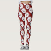American Eskimo Dog Leggings (Vorderseite)