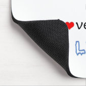 American Eskimo Dog Lick Design Mousepad (Ecke)
