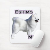 American Eskimo Dog Mama 4 Mousepad (Mit Mouse)