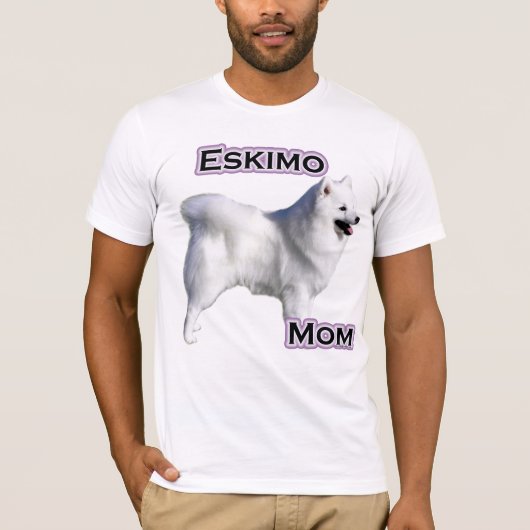 American Eskimo Dog Mama 4 T-Shirt (Vorderseite)