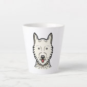 American Eskimo Dog Milchtasse (Vorderseite)