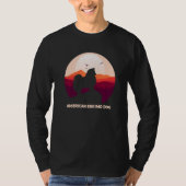 American Eskimo Dog Mountain for Hikers T-Shirt (Vorderseite)