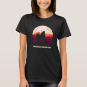 American Eskimo Dog Mountain for Hikers T-Shirt (Vorderseite)