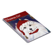 American Eskimo Dog Notizblock (Rechte Seite)