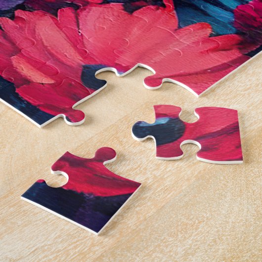 American Eskimo Dog on Paddle: Ein Landschaftliche Puzzle (Seite)