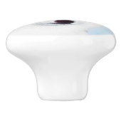 American Eskimo Dog Painting - Original Dog Art Keramikknauf (Seitenansicht)