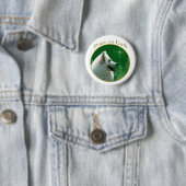 American Eskimo Dog Peace Button (Beispiel)