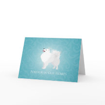 American Eskimo Dog Pet Loss Beileid Design