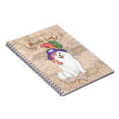 American Eskimo Dog Pirate Notebook Notizblock (Rechte Seite)