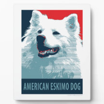 American Eskimo Dog Political Hope Parody