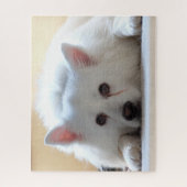American Eskimo Dog Puzzle (Vertikal)