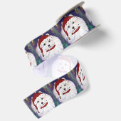 American Eskimo Dog Satinband (Rückseite)