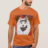 American Eskimo Dog T-Shirt (Vorderseite)