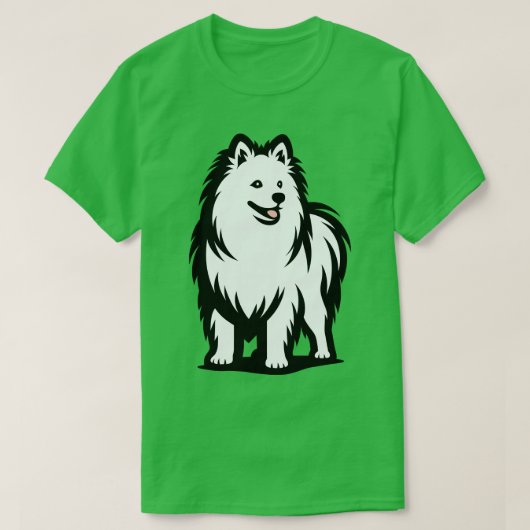 American Eskimo Dog T-Shirt (Design vorne)