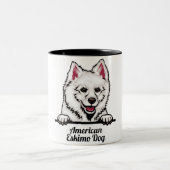 American Eskimo Dog Tasse (Mittel)