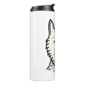 American Eskimo Dog Thermosbecher (Nach links gedreht)