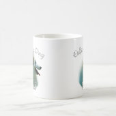 American Eskimo Dog Vater 2 Kaffeetasse (Mittel)