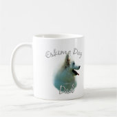 American Eskimo Dog Vater 2 Kaffeetasse (Links)