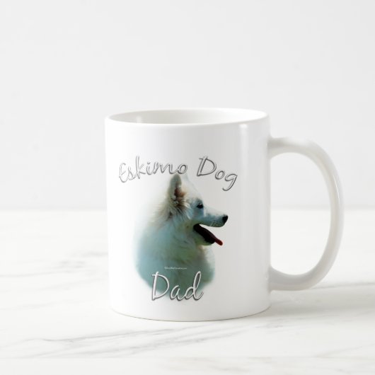 American Eskimo Dog Vater 2 Kaffeetasse (Rechts)