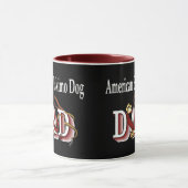 American Eskimo Dog Vater Geschenke Tasse (Zentrum)