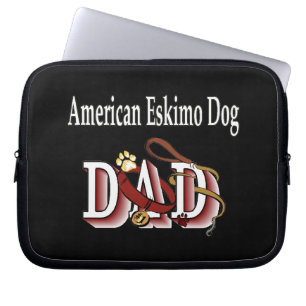American Eskimo Dog VATER Laptopschutzhülle