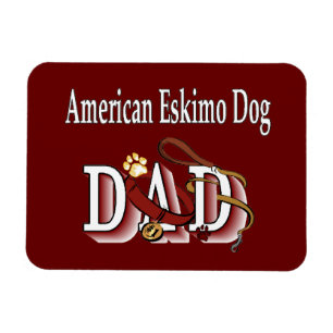 American Eskimo Dog VATER Magnet