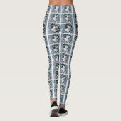 American Eskimo Dog Weihnachten Leggings (Rückseite)