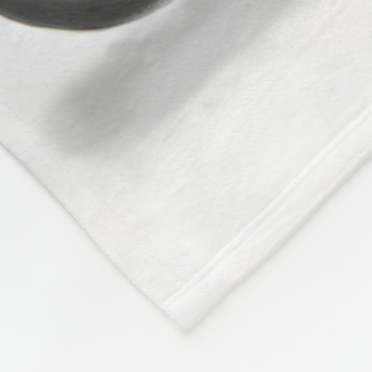 American Eskimo Dog Weihnachtsmann Fleecedecke (Ecke)