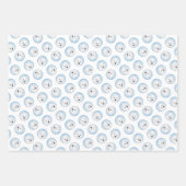 American Eskimo Eskie Puppy Painting Niedliche Dog Geschenkpapier Set (Vorderseite 2)