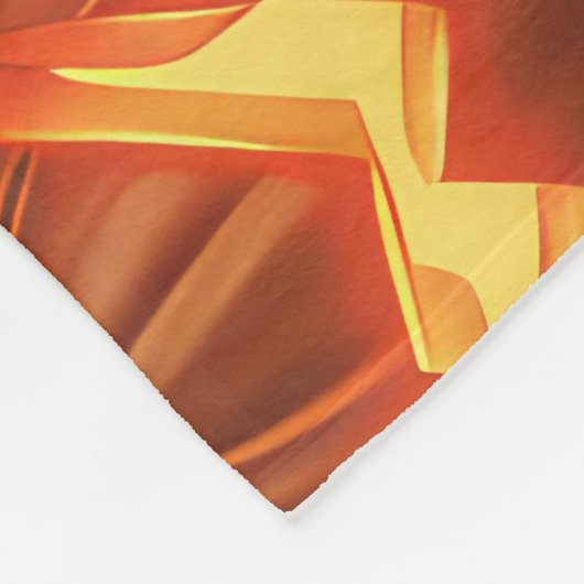 American Eskimo Halloween Spooky Fleecedecke (Ecke)