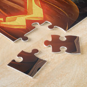 American Eskimo Halloween Spooky Puzzle (Seite)