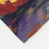 American Eskimo Hunde Trick-or-Treating Halloween Fleecedecke (Ecke)