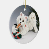 American Eskimo Keramik Ornament (Rechts)