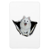 American Eskimo Lovers Magnet (Vertikal)