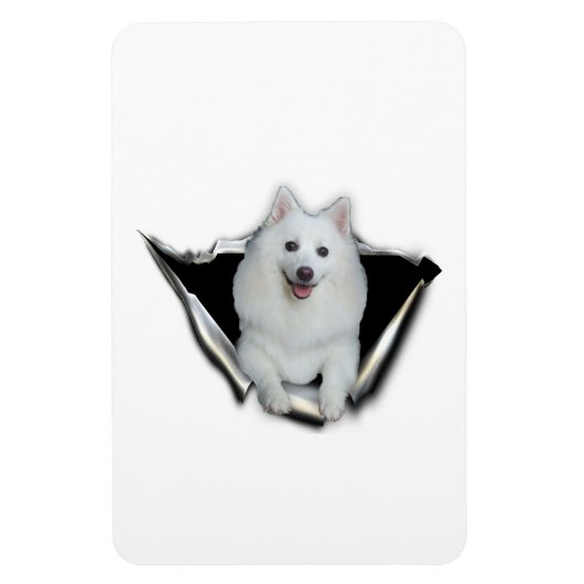 American Eskimo Lovers Magnet (Vertikal)