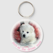 American Eskimo Schlüsselanhänger (Vorderseite)