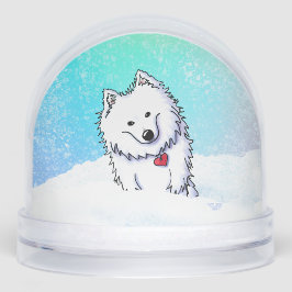 American Eskimo Snow Globe Schneekugeln