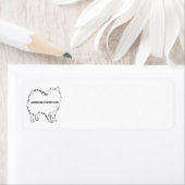 American Eskimo White Name Silo (Insitu)