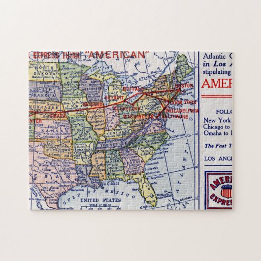 AMERICAN EXPRESS-VERSENDEN PUZZLE (Horizontal)