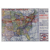 AMERICAN EXPRESS-VERSENDEN SCHNEIDEBRETT (Vorderseite)